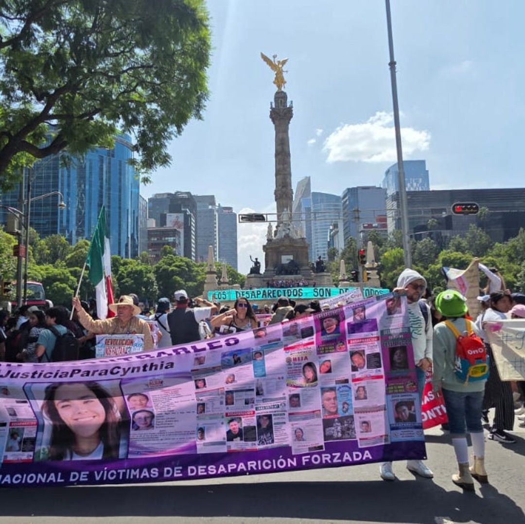 Marcha en CDMX por personas desaparecidas